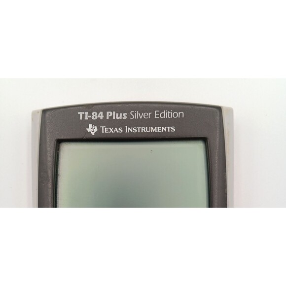 Texas Instruments TI-84 Plus Silver Edition Graphing Calculator FOR PARTS REPAIR - Picture 2 of 7
